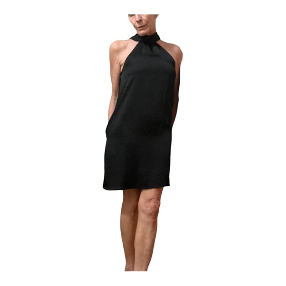 NWT A New Day Black Mini Halter Neck Dress Size XS - Picture 6 of 6